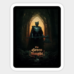 the green knight Sticker